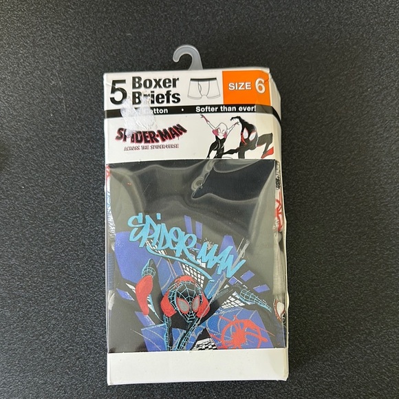 Spider-Man Boxer Briefs - Size 6 - Picture 1 of 1